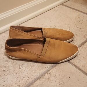 Frye Women's "Melanie" Tan Leather Flats Size 7.5
